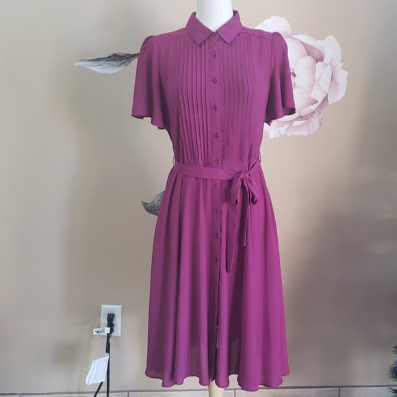 Nanette Lepore Dresses & Skirts - Nanette Lepore Dress With Wrap Around Belt
